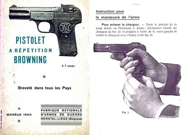 套筒式手枪的先驱——小记勃朗宁M1900半自动手枪 - 砖家 - 砖家的军事博客