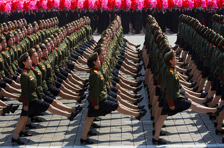 朝鲜大型阅兵式 - 锦锦 - 黑姐姐